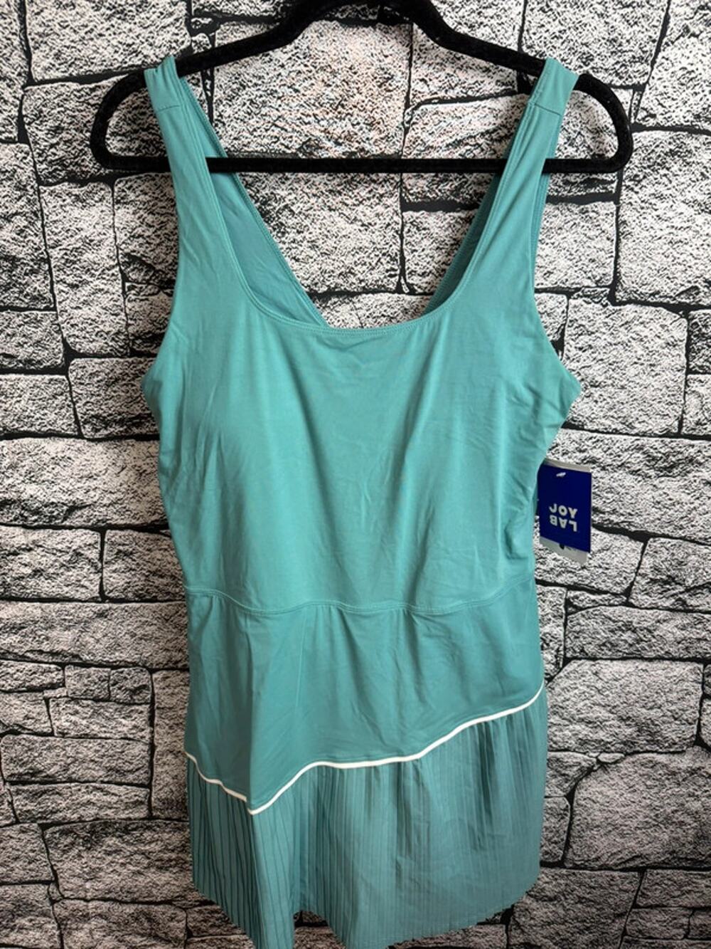 JoyLab Stillwater Green Active Dress - XL